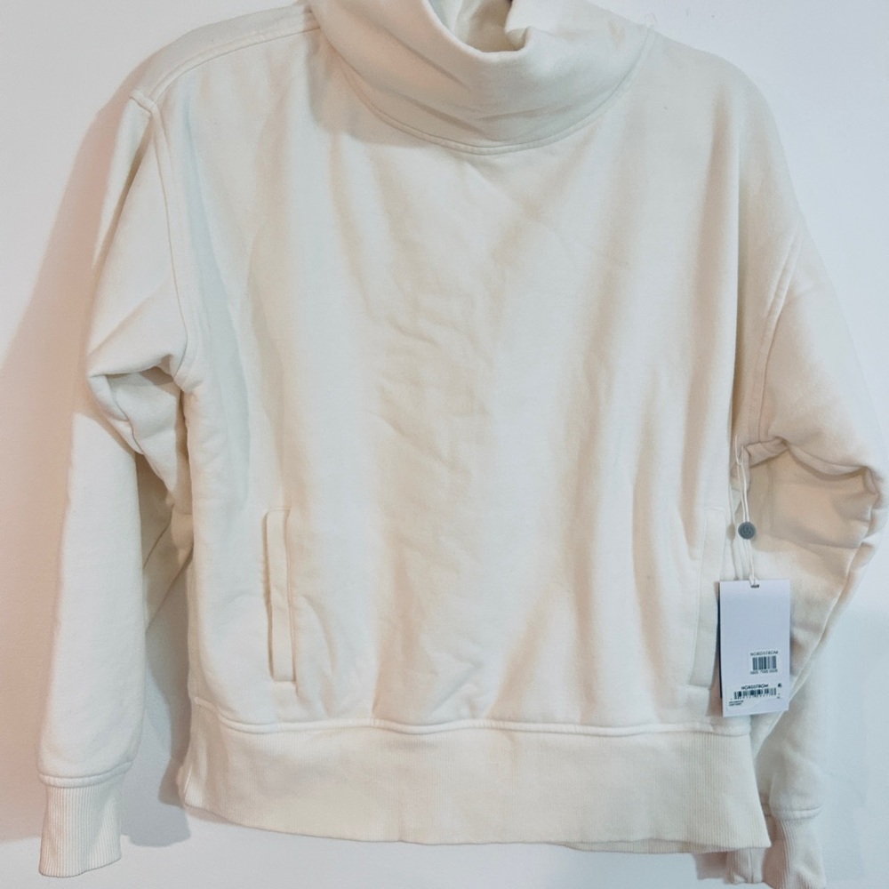 Zella Cream cloud fleece for women